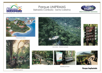 Projeto Parque Unipraias em Balneário Camboriú/SC